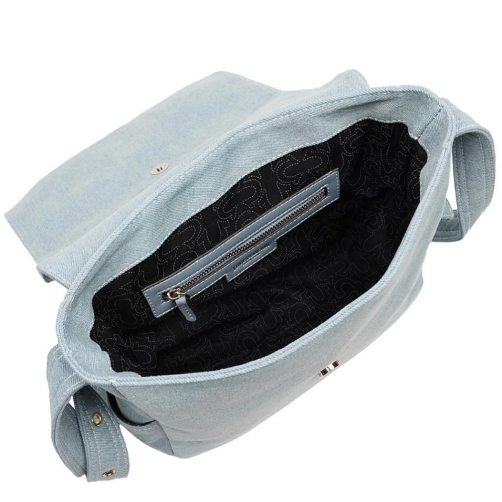 NEW True Religion Denim Messenger Handbag - Picture 6 of 6